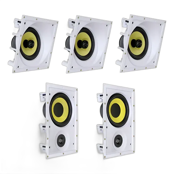 JBL 5-Speaker In-Ceiling Kit, Ci6sa + Ci6r, 5.1