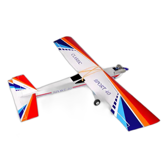 Classic 1.44m Size 46/55 Trainer ARF Airplane Kit - Electric