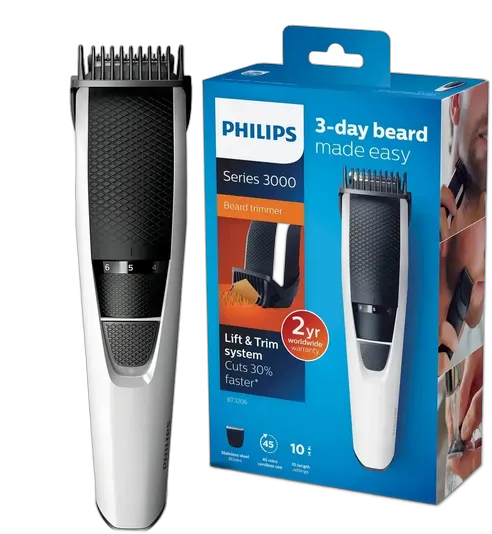 Philips BT3206 Shaver Body Hair Beard Hair Trimmer Kit
