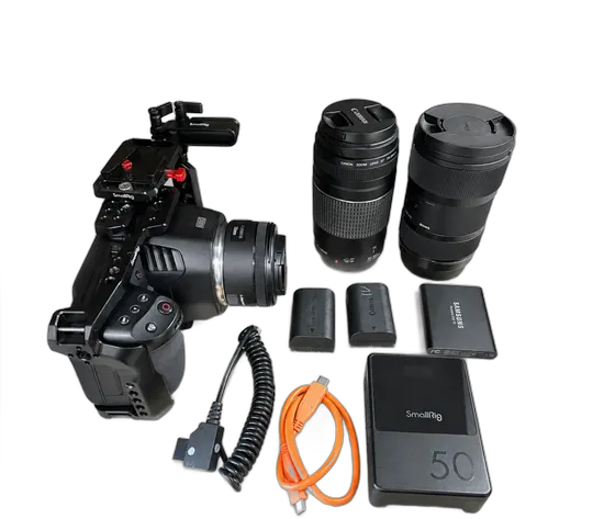 Blackmagic Pocket 6K Kit + Sigma 18-35 + 1TB SSD + V-Mount