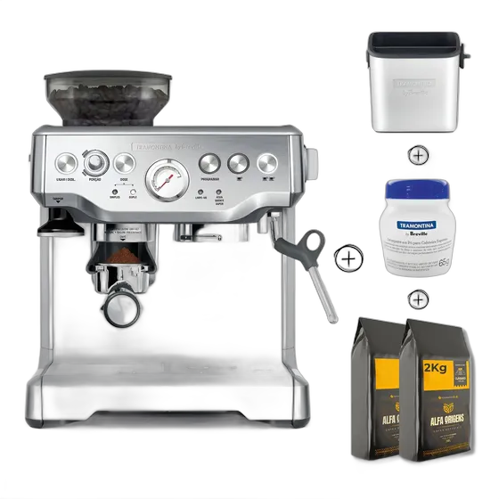 Tramontina Breville Pro Coffee Maker Kit 2kg Coffee and Accessories