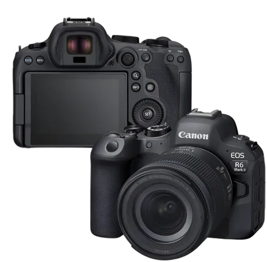 Canon EOS R6 Mark II 4K60 Camera Kit + 24-105mm IS STM Lens
