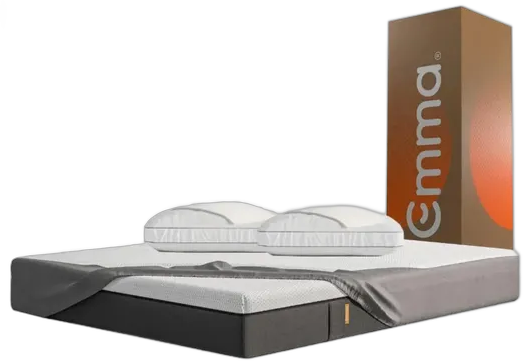 Queen Mattress Kit + 2 Pillows + Protectors, White