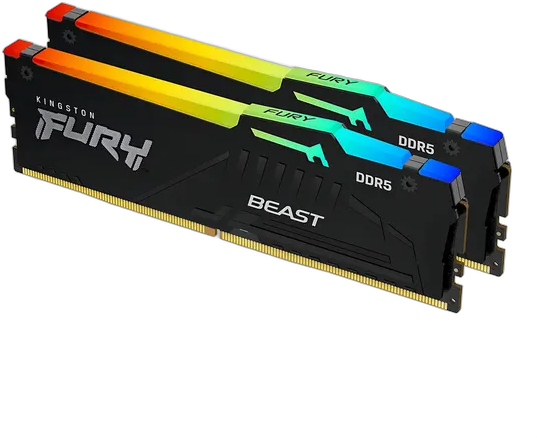 Memory RAM Kit Kingston Fury Beast Rgb Ddr5 32GB 5600mt/s