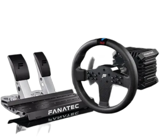 Fanatec Performance Kit 5Nm PC Only Steering Wheel P1 CSL Pedals