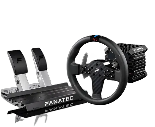 Fanatec Performance Kit 8Nm PC Only Steering Wheel P1 CSL Pedals
