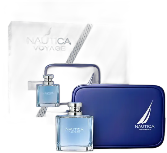Nautica Voyage Kit (Perfume 100ml + Toiletry Bag) - Adipec Seal