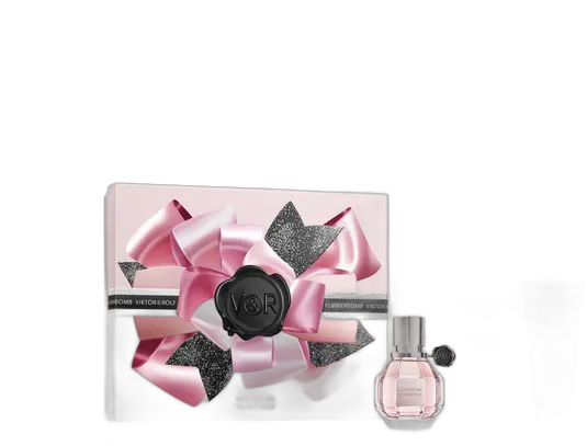 Viktor & Rolf Flowerbomb Eau De Parfum 30ml Women's Gift Set + Body Lotions