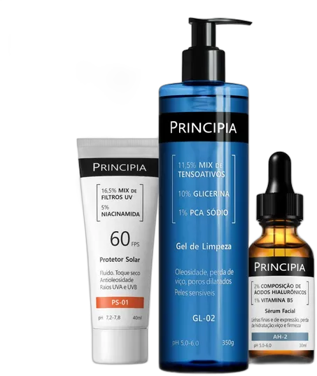First Skincare Routine Kit w/ GL-02 + AH-2 + PS-01