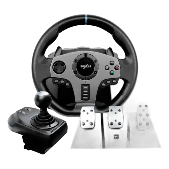 PXN V9 Gen2 Gaming Wheel Kit with Rotation Shifter Pedals