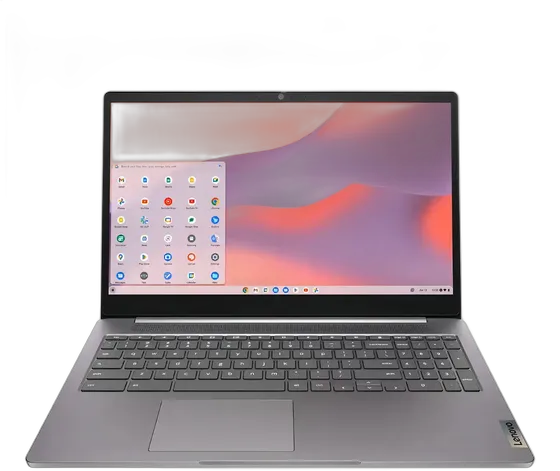 Laptop Lenovo Ideapad 3i Chromebook 15.6 FHD 4 GB/64 GB, color gray