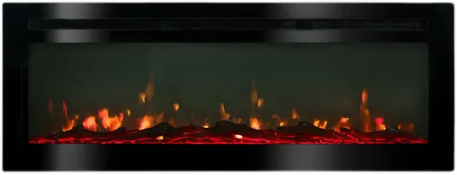 Wgrif Opala 50 Built-in Electric Fireplace 220V 1800W Black