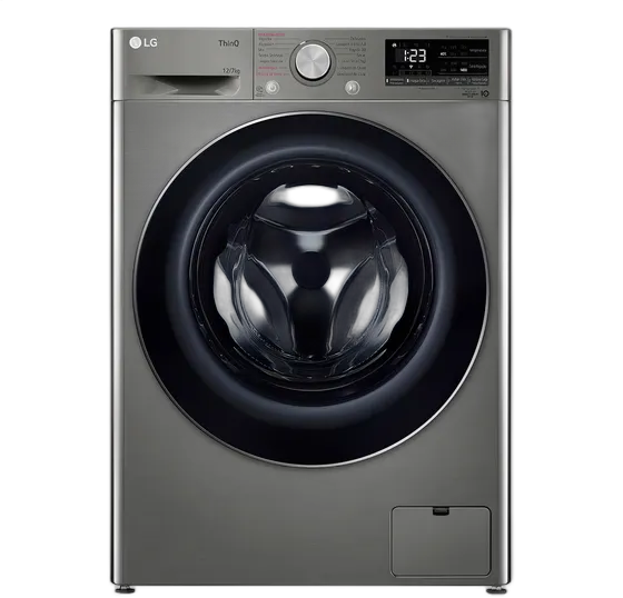 Clothes Washer Dryer 12kg VC4 LG - Stainless Steel