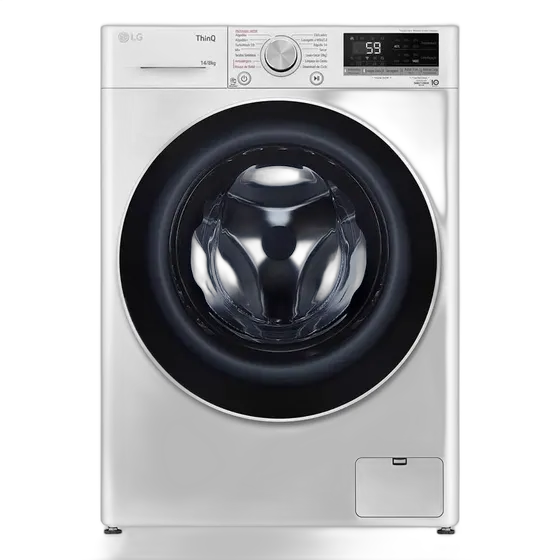LG Washer Dryer 14kg Vc4 - White