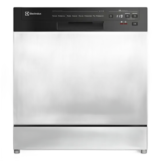 Dishwasher 8 Place Settings White with Wash & Dry 50 min Program (LB08E Electrolux)