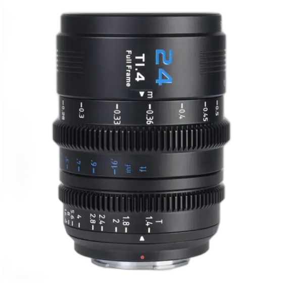 Vision Prime 1 VP1 24mm T.4 Cine Lens, Sony E, Black