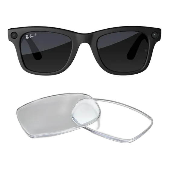 Ophthalmic Lenses for Ray-Ban Meta - Wayfarer