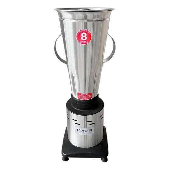 High Speed Blender 8 Liters Professional Industrial Stainless Steel Juices Shakes Broths