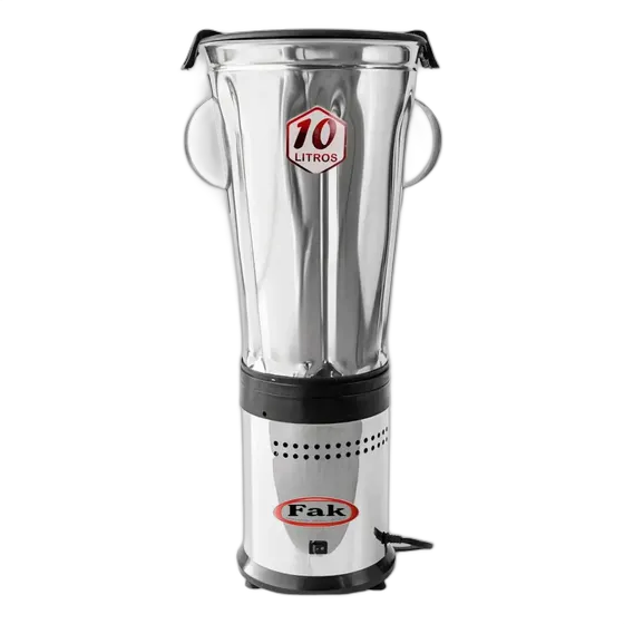 Industrial Blender FAK LBR-10 of 10 Liters Low Speed Stainless Steel Silver