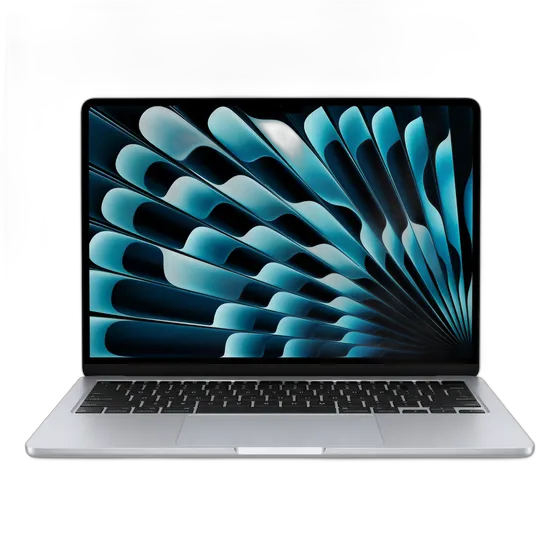 MacBook Air M3 256gb SSD 8gb RAM Silver Apple 13 Display