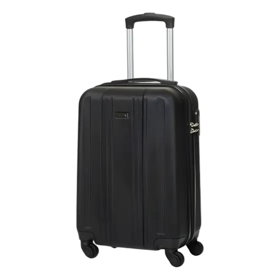 Sestini Bordo Lisboa Small Travel Suitcase Black Texture