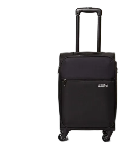 American Tourister Frankfurt Small Black Travel Luggage Plain Black