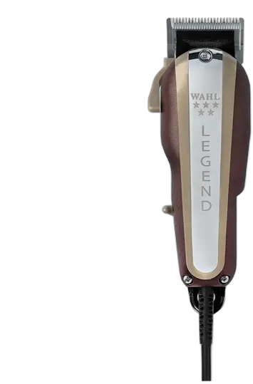 Wahl Legend Professional Hair Clipper V9000 Motor 8 Combs Silver/Red