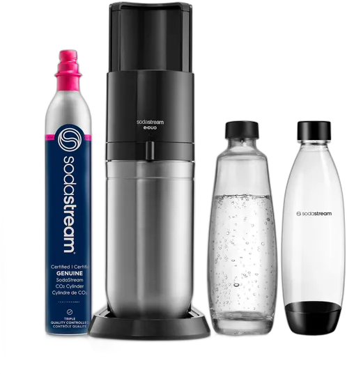 Sodastream E-Duo Sparkling Water Maker Black