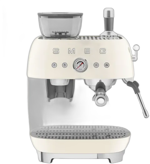 Smeg EGF03 Espresso Coffee Machine with Grinder 50's Retro Style