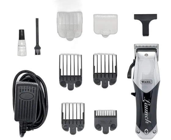 Wahl Launch Cordless Hair Clipper Lithium-Ion Gray/Black