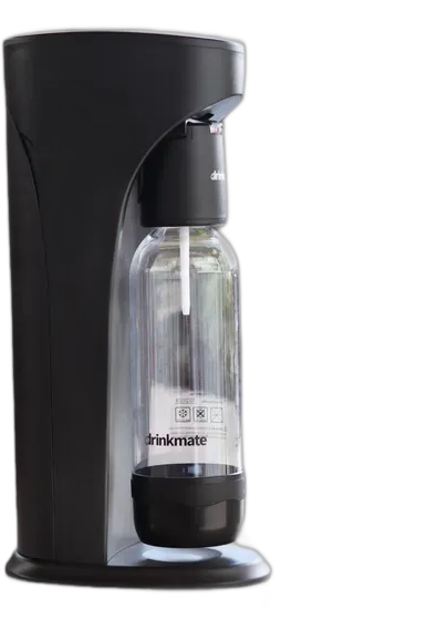 Drinkmate Portable Sparkling Water Maker, Black