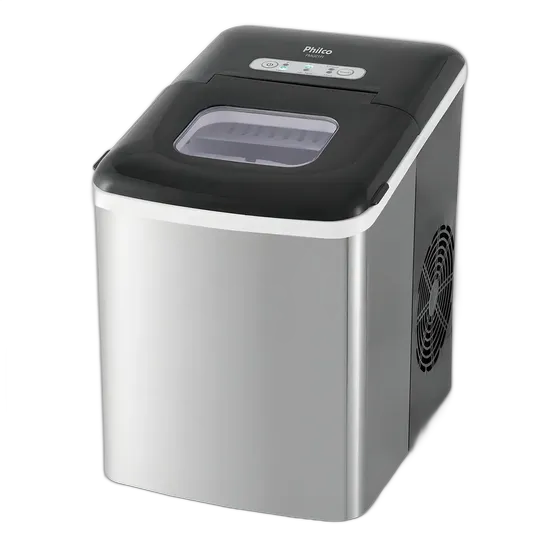 Philco PMG01PI Ice Maker Machine, 12kg, 100W, Silver