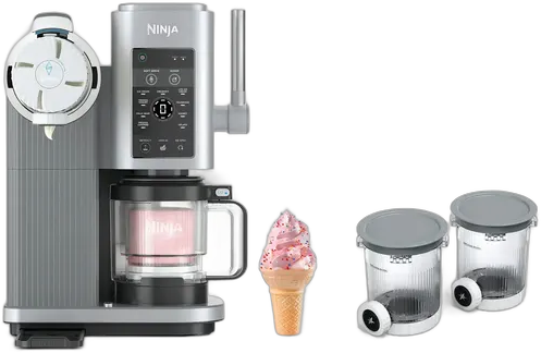 Soft Serve Ice Cream Maker 13in1 Ninja Swirl Creami Nc701 Color Silver Frequency 50 Hz / 60 Hz
