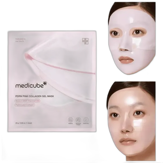 Facial Mask Medicube Skincare Glow Korean Pdrn