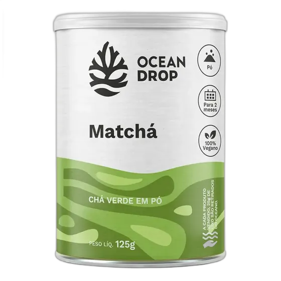 Matcha Powder Ocean Drop L-theanine Pure Vegan Green Tea 125g