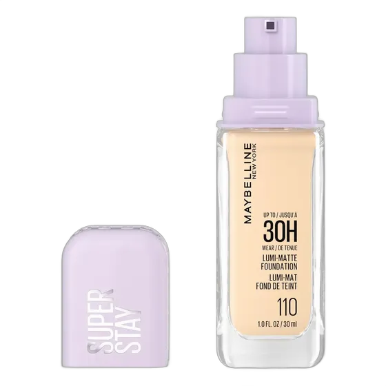 Maybelline Super Stay Lumi-matte - Lightweight Foundation Shade 110 Warm
