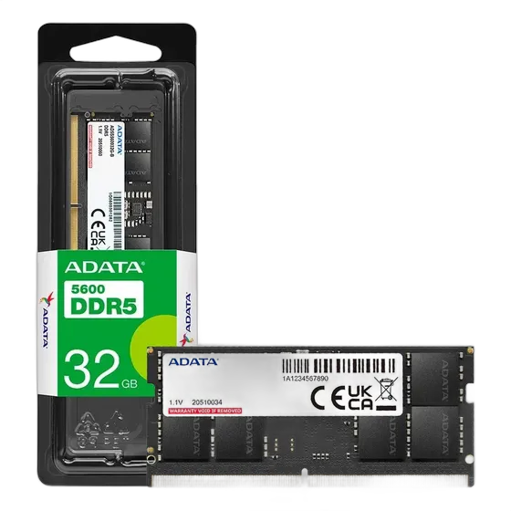 RAM Memory 32gb Notebook Adata Ddr5 5600mhz Ad5s560032g-s