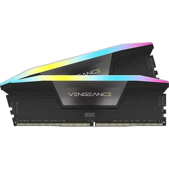 DDR5 RAM Memory 32GB 2x16GB 6000MHz Corsair Vengeance RGB