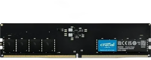 Ram Memory For Pc Ddr5 32gb 5600mhz Cl46 Crucial CT32G56C46U5 Udimm Desktop