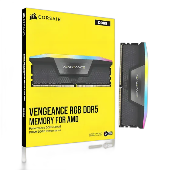 Vengeance RGB DDR5 RAM Memory 32GB (1x32GB) 5600MHz CL40