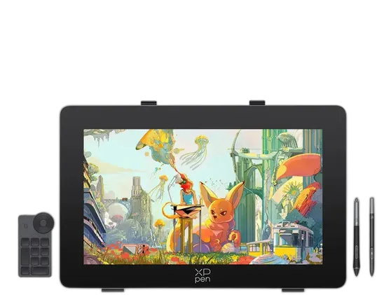 XP-Pen Artist Pro 24 (Gen 2) Graphics Tablet, 4K Screen, Black