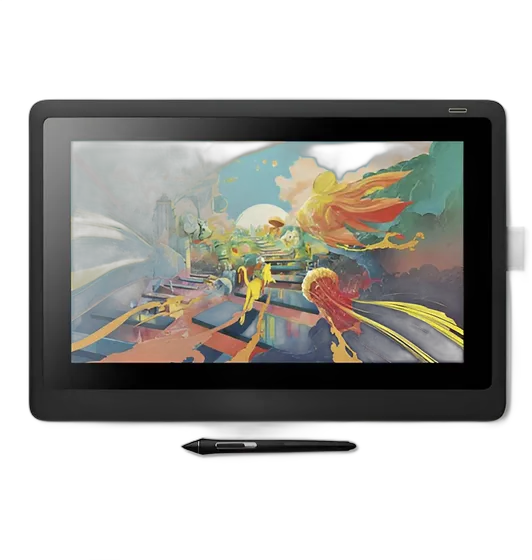 Graphics Tablet With Screen, Wacom Cintiq DTK1660 16” Full HD Professional Interactive Display