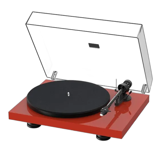 Pro-Ject Debut Carbon Evo Turntable with Red Finish