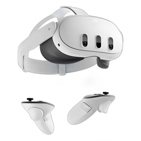 Meta Quest 3 512GB 4K White with Joysticks