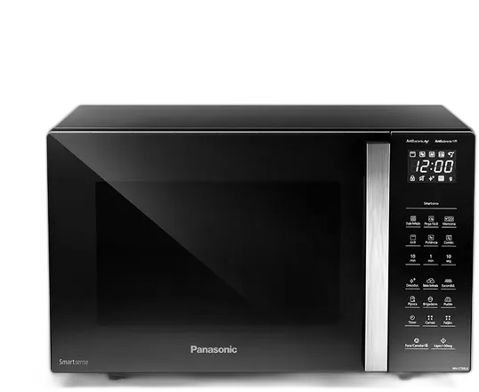 Panasonic SmartSense Microwave Double Meal 30L Black - NN-GT68LBRU