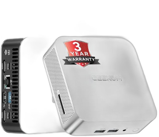 Geekom 2026 Creator A7 Mini PC Ryzen 5 16GB 500GB SSD