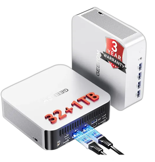 Geekom A8 Max Mini PC Ryzen 9 8945HS 32GB 1TB SSD