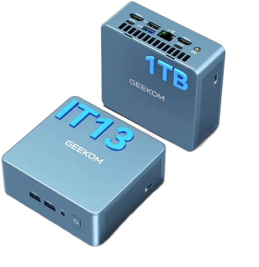 Geekom IT13 2026 Mini PC Intel i5-13600H 16GB RAM 127V