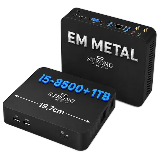 Intel i5-8500 Mini PC 32GB DDR4 1TB SSD L2F Informática