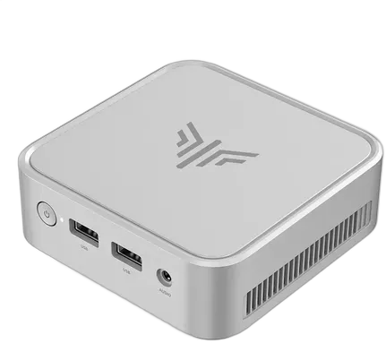 Kamrui C0B Mini PC, AMD R3-3250C, 8GB, 256GB SSD, WiFi, HDMI, DP, Silver Color, 127/220V